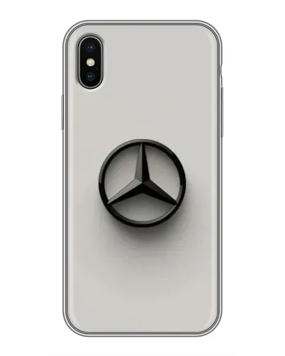 Чохол для iPhone X з картинкою «Mercedes Maybach стиль»
