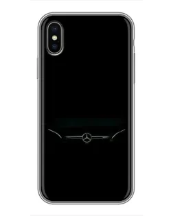 Чохол для iPhone X з картинкою «Mercedes Stealth Look»