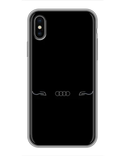 Чохол для iPhone X з картинкою «Audi — світловий підпис»