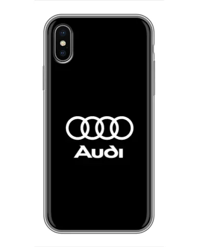 Чохол для iPhone X з картинкою «Класичне лого Audi»