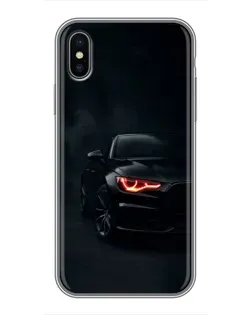 Чохол для iPhone X з картинкою «Audi — хижий погляд»