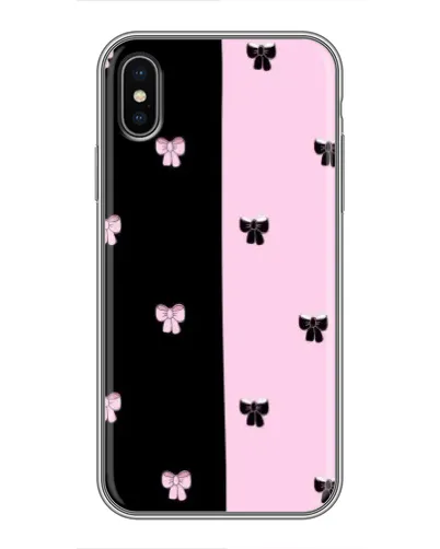 Чохол для iPhone X з картинкою «Контрастні банти» Чохол для iPhone X з картинкою «Контрастні банти»