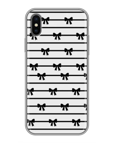 Чохол для iPhone X з картинкою «Смугастий ритм» Чохол для iPhone X з картинкою «Смугастий ритм»