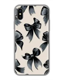 Чохол для iPhone X з картинкою «Банти Coquette»