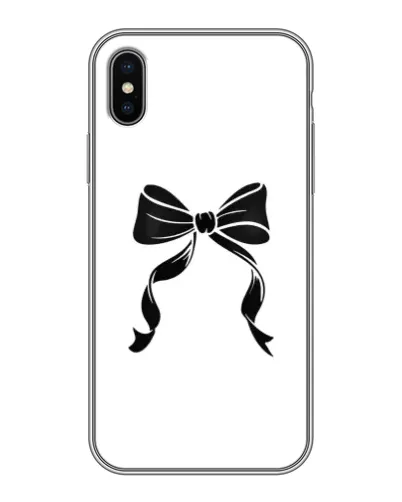 Чохол для iPhone X з картинкою «Класичний бант» Чохол для iPhone X з картинкою «Класичний бант»