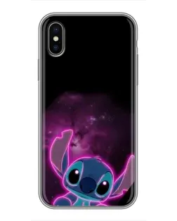 Чехол для iPhone X с картинкой «Неоновый Stitch»