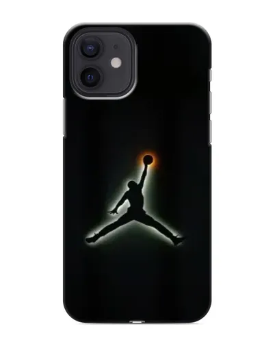 Чехол для iPhone 12 mini с картинкой «Jordan Gradient Logo»