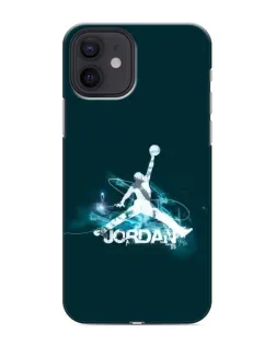 Чехол для iPhone 12 mini с картинкой «Jordan Blue Fire»