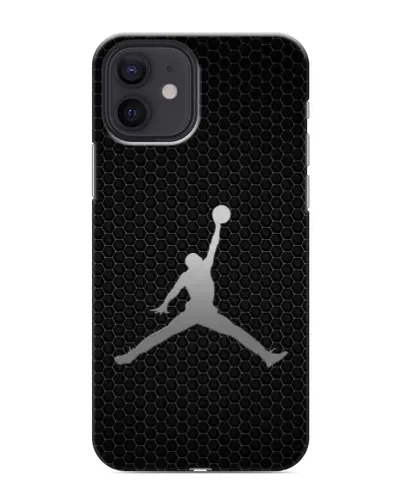 Чехол для iPhone 12 mini с картинкой «Jordan Dark Carbon»