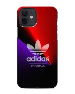 Чохол для iPhone 12 mini з картинкою «Adidas Red Neon»