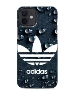 Чехол для iPhone 12 mini с картинкой «Adidas Trefoil Blue» Чехол для iPhone 12 mini с картинкой «Adidas Trefoil Blue»