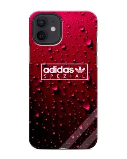Чехол для iPhone 12 mini с картинкой «Adidas Gold Marble»