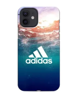 Чехол для iPhone 12 mini с картинкой «Океанская глубина адидас»