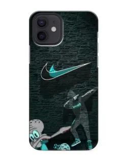 Чехол для iPhone 12 mini с картинкой «Спортивный арт Nike» Чехол для iPhone 12 mini с картинкой «Спортивный арт Nike»