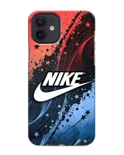 Чехол для iPhone 12 mini с картинкой «Градиентный принт Найк»