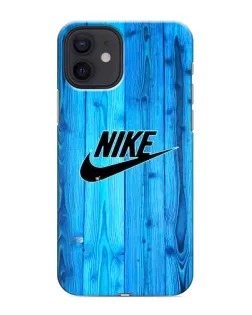 Чехол для iPhone 12 mini с картинкой «Голубое дерево Nike»