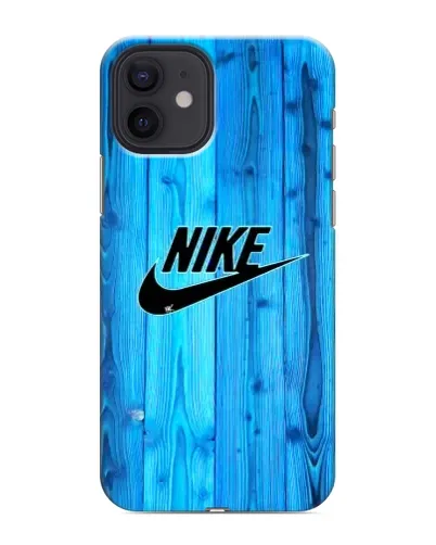 Чехол для iPhone 12 mini с картинкой «Голубое дерево Nike»
