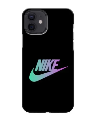 Чехол для iPhone 12 mini с картинкой «Nike — городская ночь»