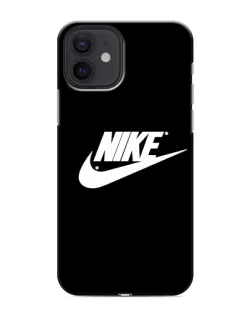 Чехол для iPhone 12 mini с картинкой «Мазки краски Nike»