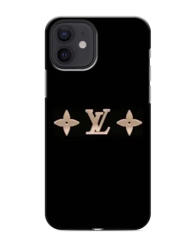 Чехол для iPhone 12 mini с картинкой «Louis Vuitton — минимализм»
