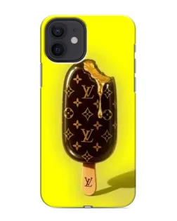 Чехол для iPhone 12 mini с картинкой «Мороженое от LV»