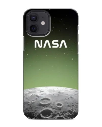 Чехол для iPhone 12 mini с картинкой «NASA — лунный градиент»