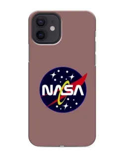 Чехол для iPhone 12 mini с картинкой «NASA — ретро космос»