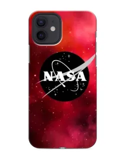 Чохол для iPhone 12 mini з картинкою «NASA — червона туманність»
