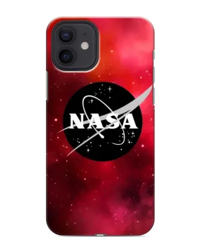 Чехол для iPhone 12 mini с картинкой «NASA — красная туманность»