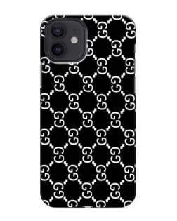 Чехол для iPhone 12 mini с картинкой «Gucci — сетчатый паттерн» Чехол для iPhone 12 mini с картинкой «Gucci — сетчатый паттерн»