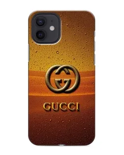 Чехол для iPhone 12 mini с картинкой «Gucci — солнечный градиент»