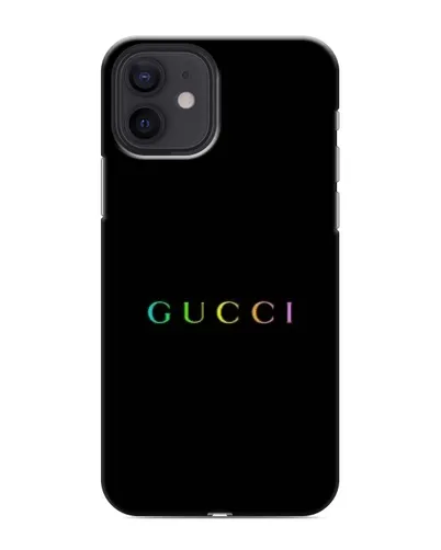 Чехол для iPhone 12 mini с картинкой «Gucci — неоновый минимализм» Чехол для iPhone 12 mini с картинкой «Gucci — неоновый минимализм»