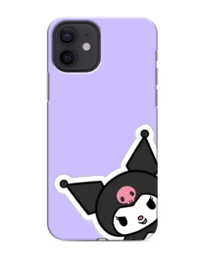 Чехол для iPhone 12 mini с картинкой «Забавная Kuromi»