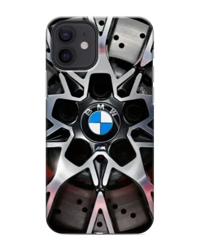 Чохол для iPhone 12 mini з картинкою «BMW — деталь диска» Чохол для iPhone 12 mini з картинкою «BMW — деталь диска»