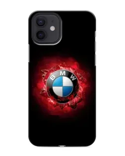 Чохол для iPhone 12 mini з картинкою «Логотип BMW — спалах»