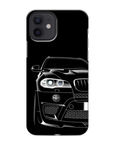 Чохол для iPhone 12 mini з картинкою «Темний силует BMW» Чохол для iPhone 12 mini з картинкою «Темний силует BMW»