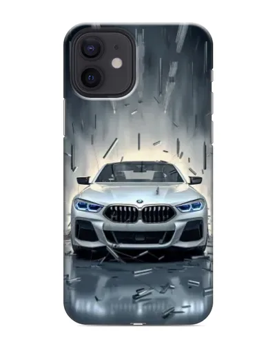 Чохол для iPhone 12 mini з картинкою «BMW у світлі фар» Чохол для iPhone 12 mini з картинкою «BMW у світлі фар»