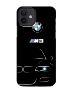 Чохол для iPhone 12 mini з картинкою «Мінімалістичний принт BMW M3»
