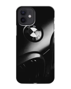 Чохол для iPhone 12 mini з картинкою «Емблема BMW — макро»