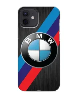 Чохол для iPhone 12 mini з картинкою «BMW M-stripes стиль»
