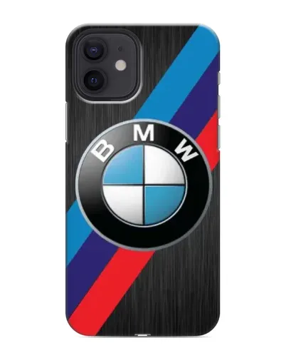 Чохол для iPhone 12 mini з картинкою «BMW M-stripes стиль» Чохол для iPhone 12 mini з картинкою «BMW M-stripes стиль»