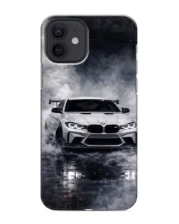Чохол для iPhone 12 mini з картинкою «BMW крізь туман»