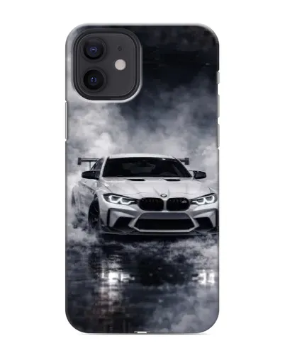 Чохол для iPhone 12 mini з картинкою «BMW крізь туман» Чохол для iPhone 12 mini з картинкою «BMW крізь туман»