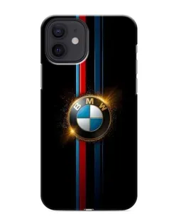 Чохол для iPhone 12 mini з картинкою «BMW M-Power неон»
