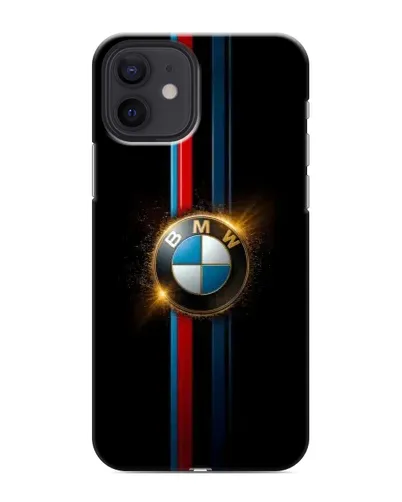 Чохол для iPhone 12 mini з картинкою «BMW M-Power неон» Чохол для iPhone 12 mini з картинкою «BMW M-Power неон»