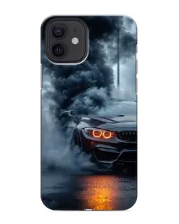 Чехол для iPhone 12 mini с картинкой «BMW M-Power — абстракция»