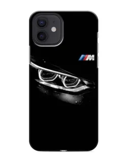 Чехол для iPhone 12 mini с картинкой «BMW — взгляд тигра»