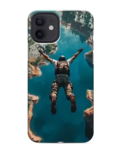 Чохол для iPhone 12 mini з картинкою «PUBG — вільне падіння»