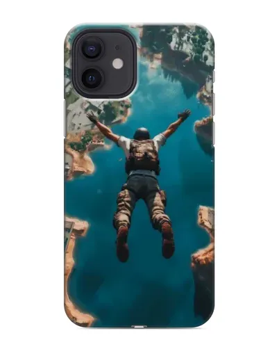 Чохол для iPhone 12 mini з картинкою «PUBG — вільне падіння» Чохол для iPhone 12 mini з картинкою «PUBG — вільне падіння»