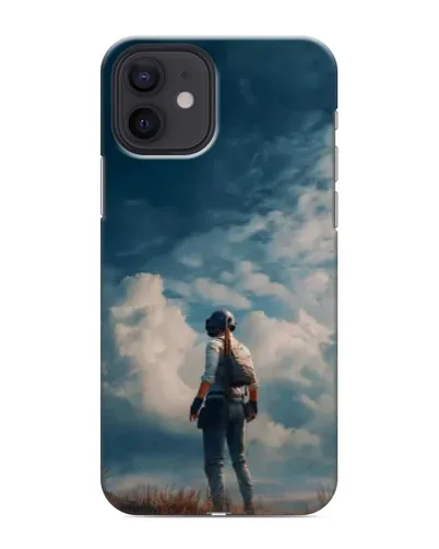 Чохол для iPhone 12 mini з картинкою «Герой PUBG на скелі» Чохол для iPhone 12 mini з картинкою «Герой PUBG на скелі»